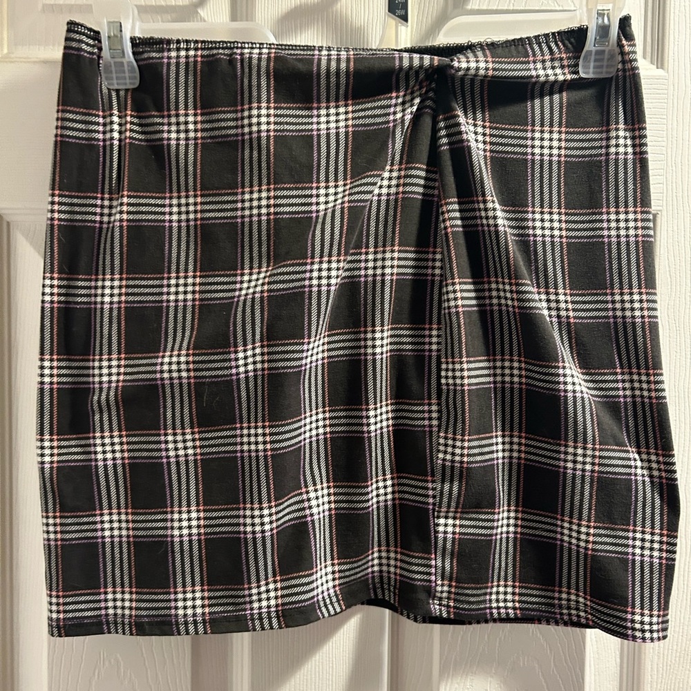Checkered Skirt